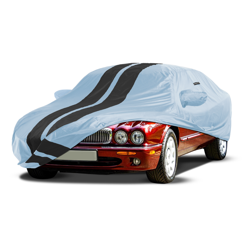 Jaguar XJ-Series Gray Black Pro Series Car Cover