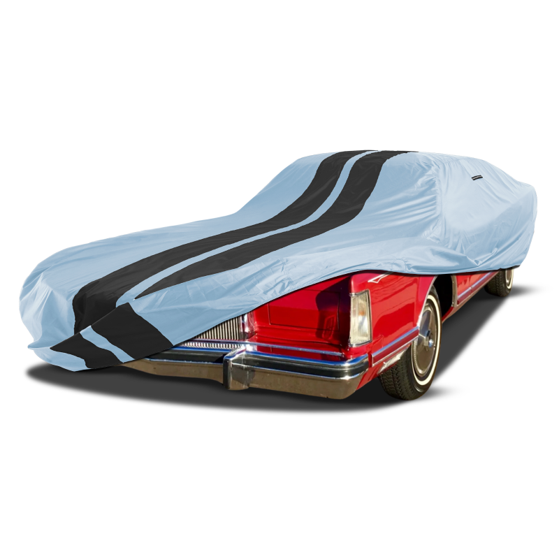 Lincoln Continental Gray Black Pro Series Car Cover