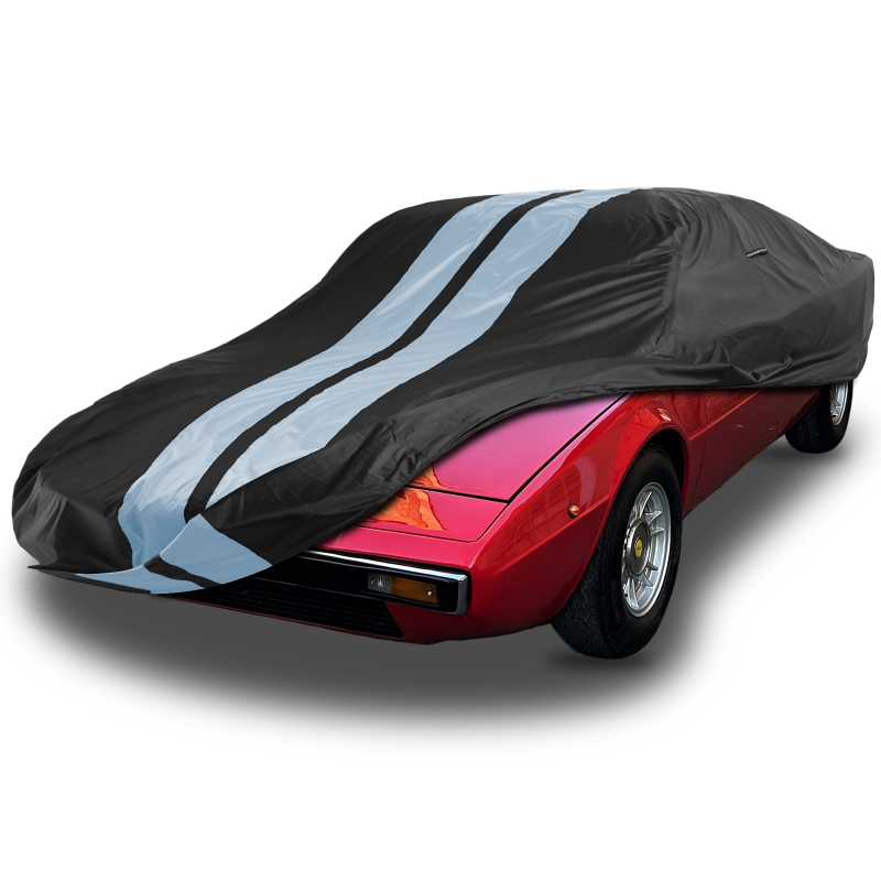 Ferrari Dino 208 / 308 GT4 1973-1980 Black Gray Pro Series Car Cover