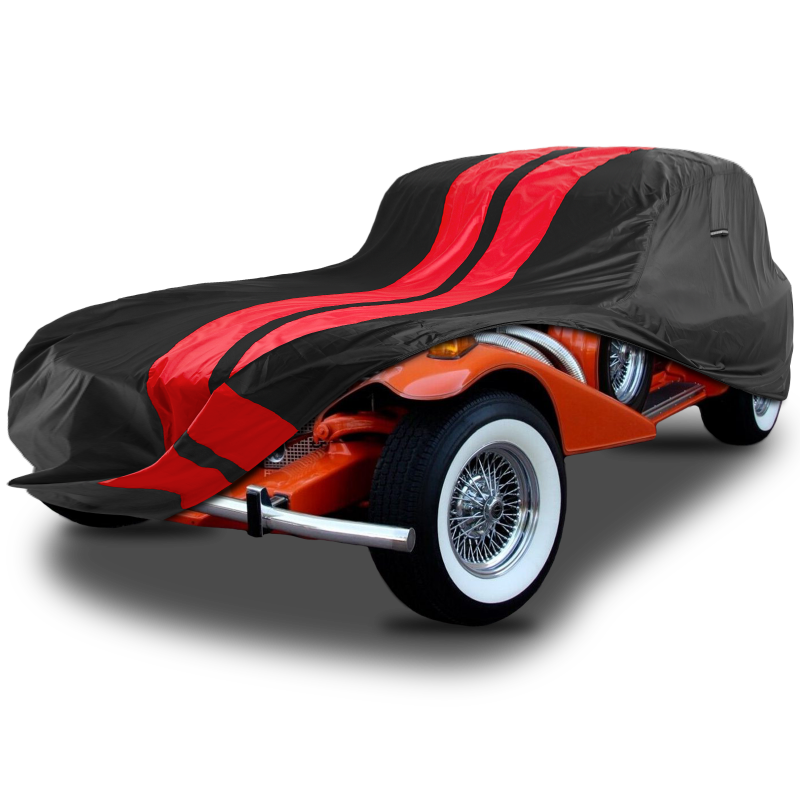 Excalibur Phaeton 1973-1989 Black Red Pro Series Car Cover