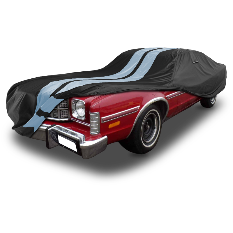 Ford Elite 1974-1976 Black Gray Pro Series Car Cover