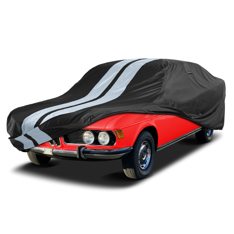 BMW 2500-3.0Si (E3),2500-3.0CS (E9),3.0CSL (E9 Coupe) 1968-1977 Black Gray Pro Series Car Cover