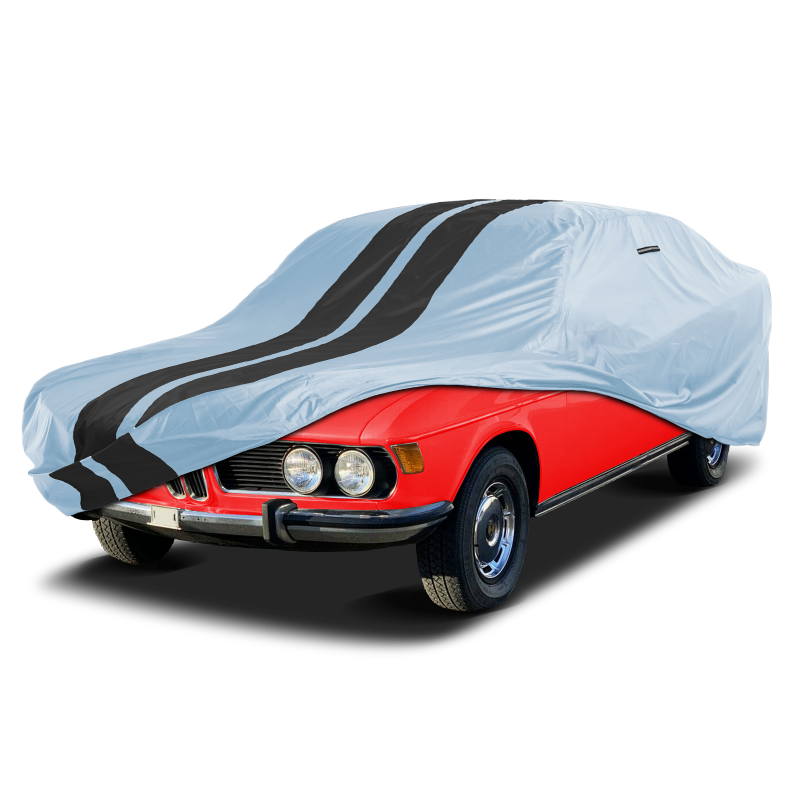 BMW 2500-3.0Si (E3),2500-3.0CS (E9),3.0CSL (E9 Coupe) 1968-1977 Gray Black Pro Series Car Cover
