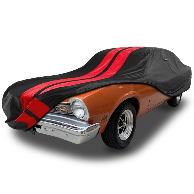 Ford Maverick Black Red Pro Series Car Cover