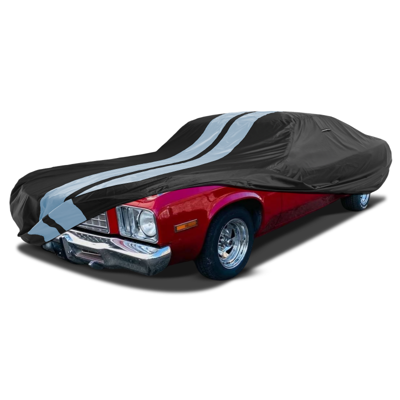 Plymouth Gran Fury Black Gray Pro Series Car Cover