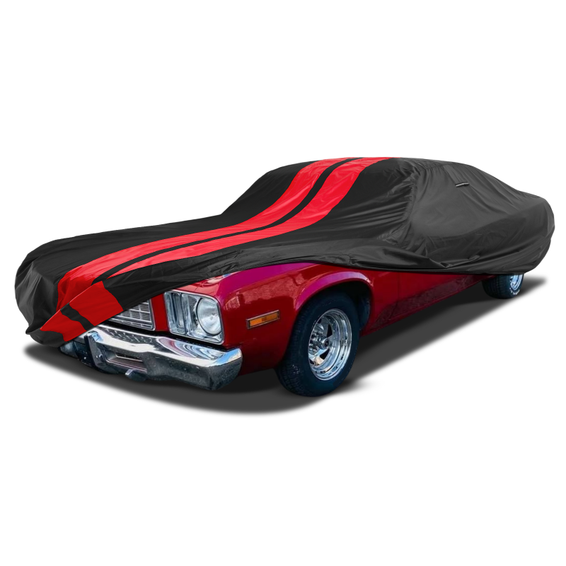 Plymouth Gran Fury Black Red Pro Series Car Cover
