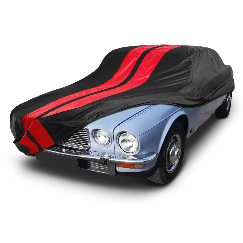 Jaguar XJ-Series Black Red Pro Series Car Cover