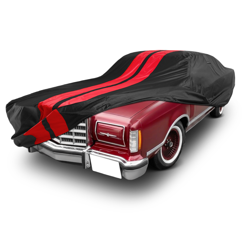 Ford Thunderbird Black Red Pro Series Car Cover