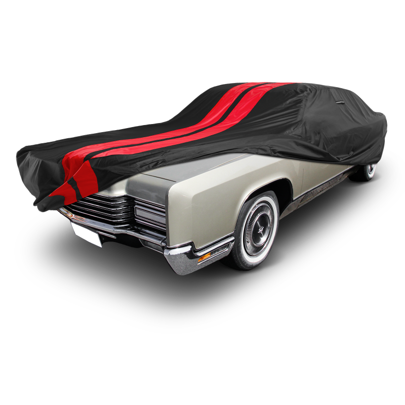 Lincoln Town Car Black Red Pro Series Car Cover