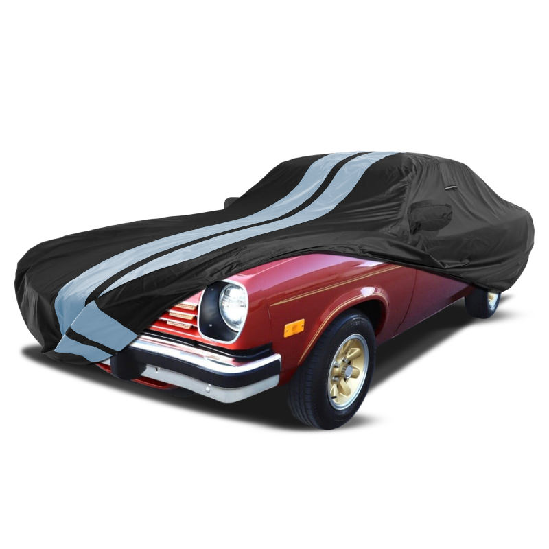 Chevrolet Cosworth Vega 1975-1976 Black Gray Pro Series Car Cover