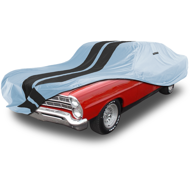 Ford Custom Gray Black Pro Series Car Cover