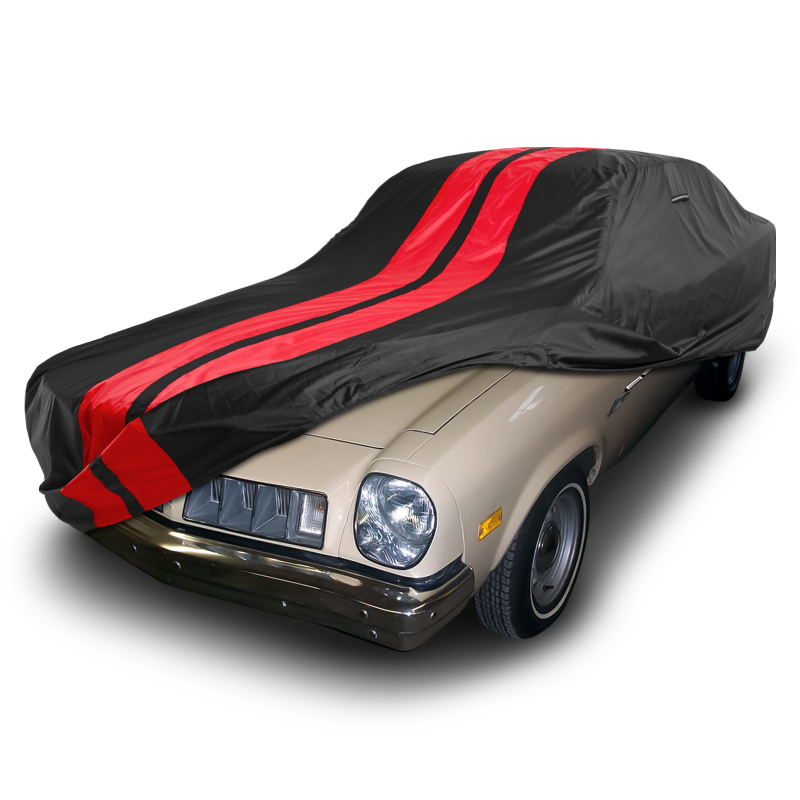 Pontiac Astre 1975-1977 Black Red Pro Series Car Cover