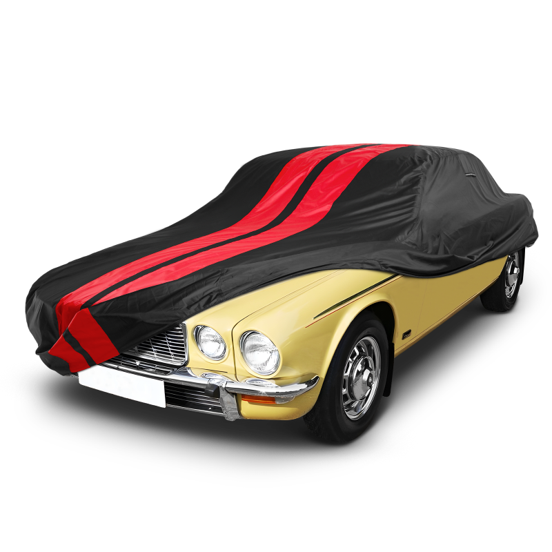 Jaguar XJC 1975-1978 Black Red Pro Series Car Cover