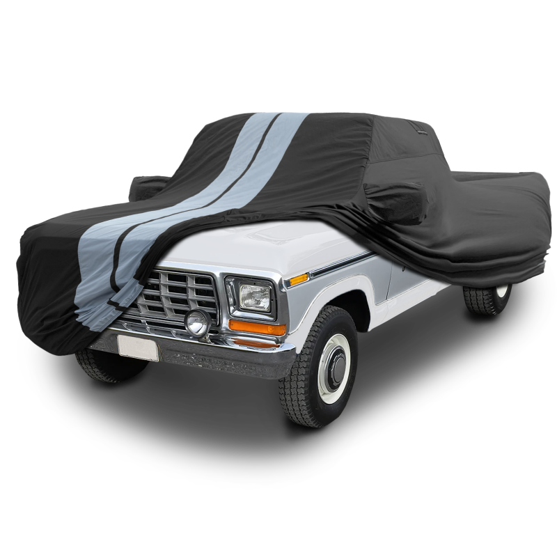 Ford F-350 Black Gray Pro Series Truck Cover