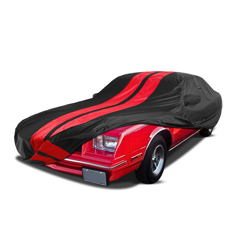 Chrysler Cordoba 1975-1983 Black Red Pro Series Car Cover
