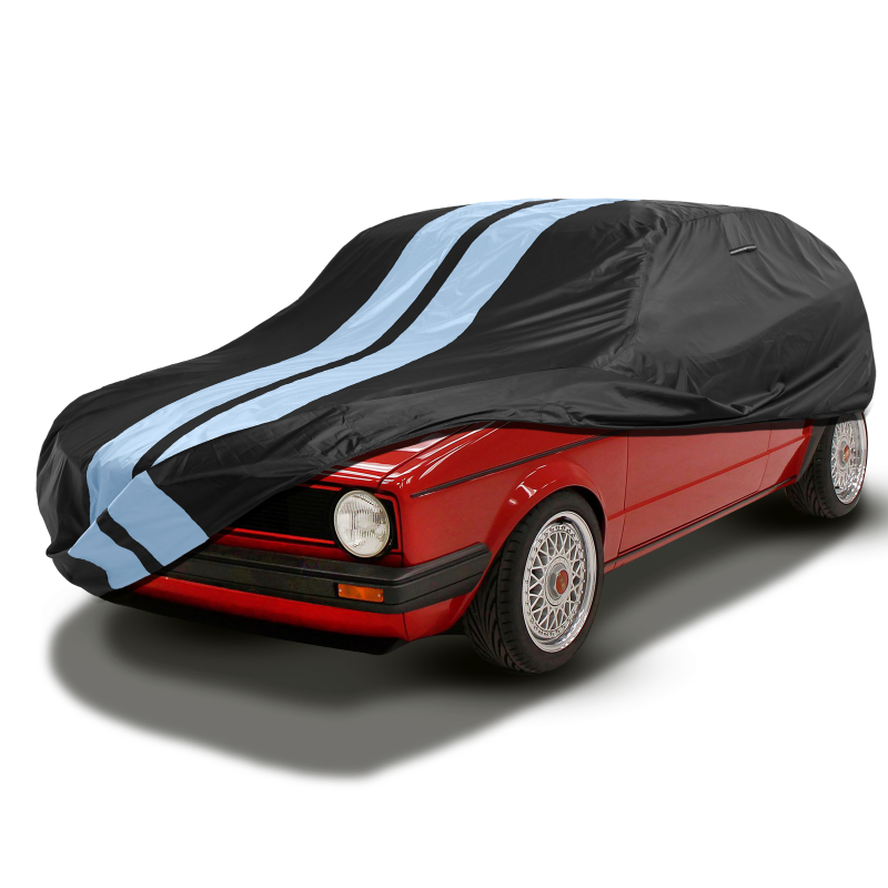 Volkswagen Rabbit Black Gray Pro Series Car Cover
