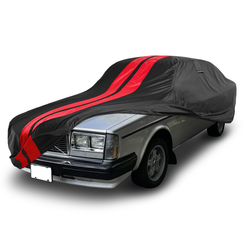Volvo 240,242,244,245,262,264,265 1975-1993 Black Red Pro Series Car Cover