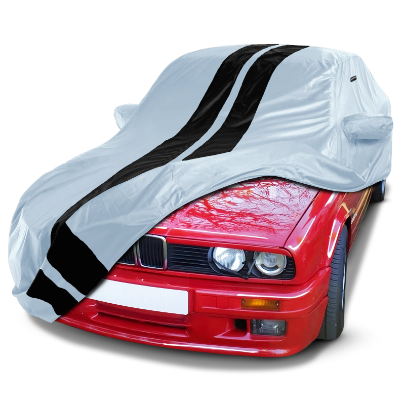 BMW 3-Series Gray Black Pro Series Car Cover