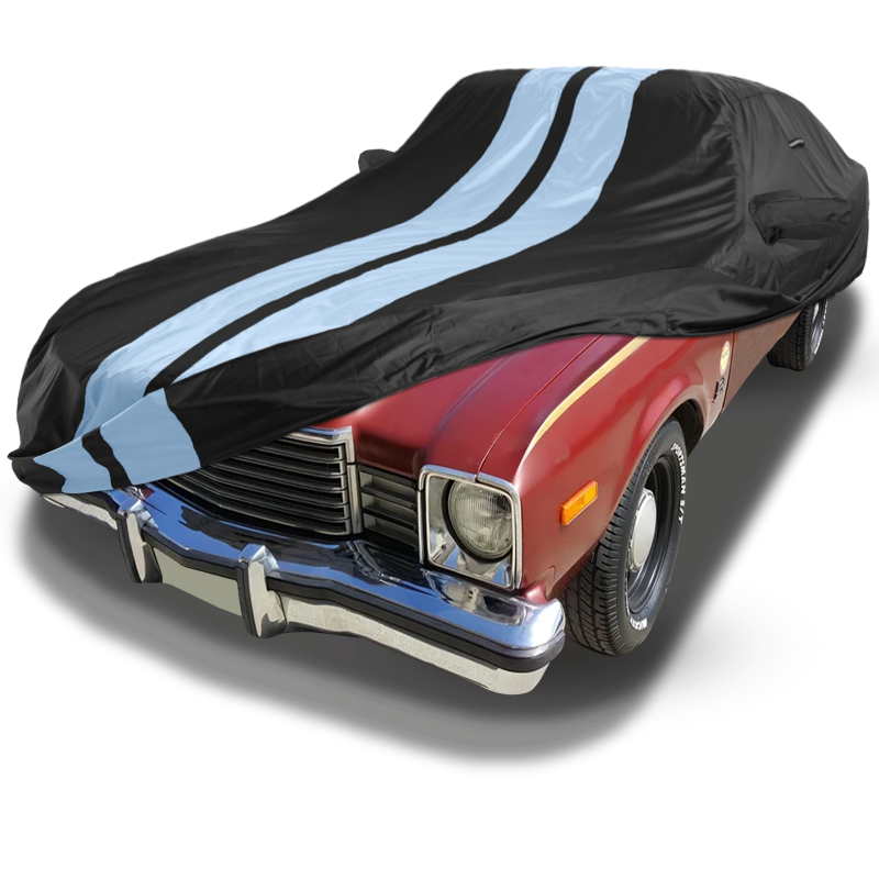 Dodge Aspen 1976-1980 Black Gray Pro Series Car Cover
