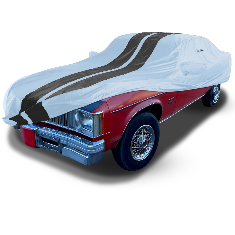 Pontiac Phoenix Gray Black Pro Series Car Cover