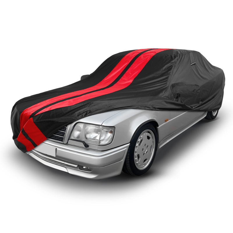 Mercedes-Benz E-Class  Black Red Pro Series Car Cover
