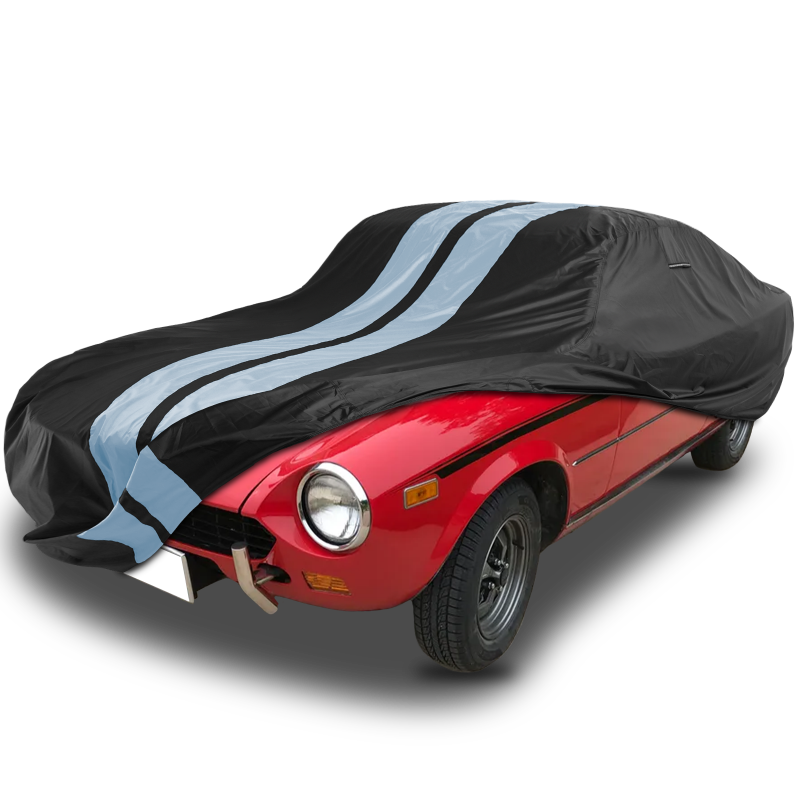 Fiat Spider 2000 1979-1984 Black Gray Pro Series Car Cover