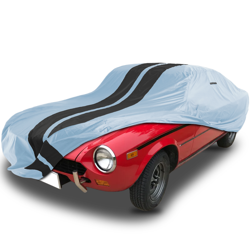 Fiat Spider 2000 1979-1984 Gray Black Pro Series Car Cover