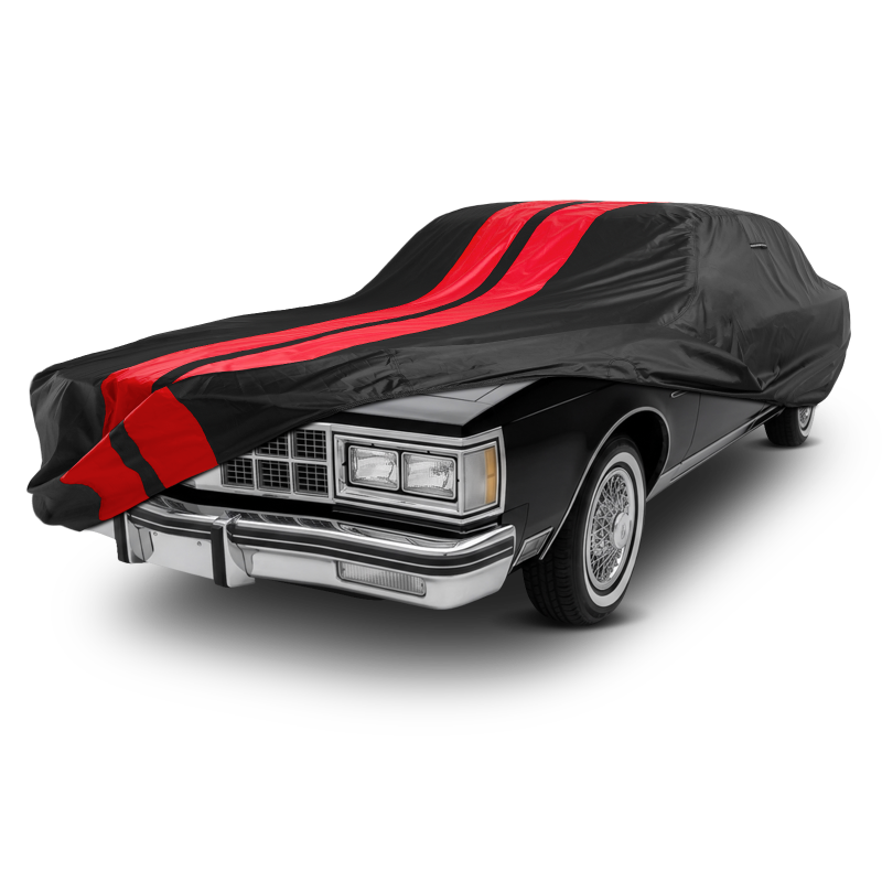 Oldsmobile Luxury 98 1980-1981 Black Red Pro Series Car Cover