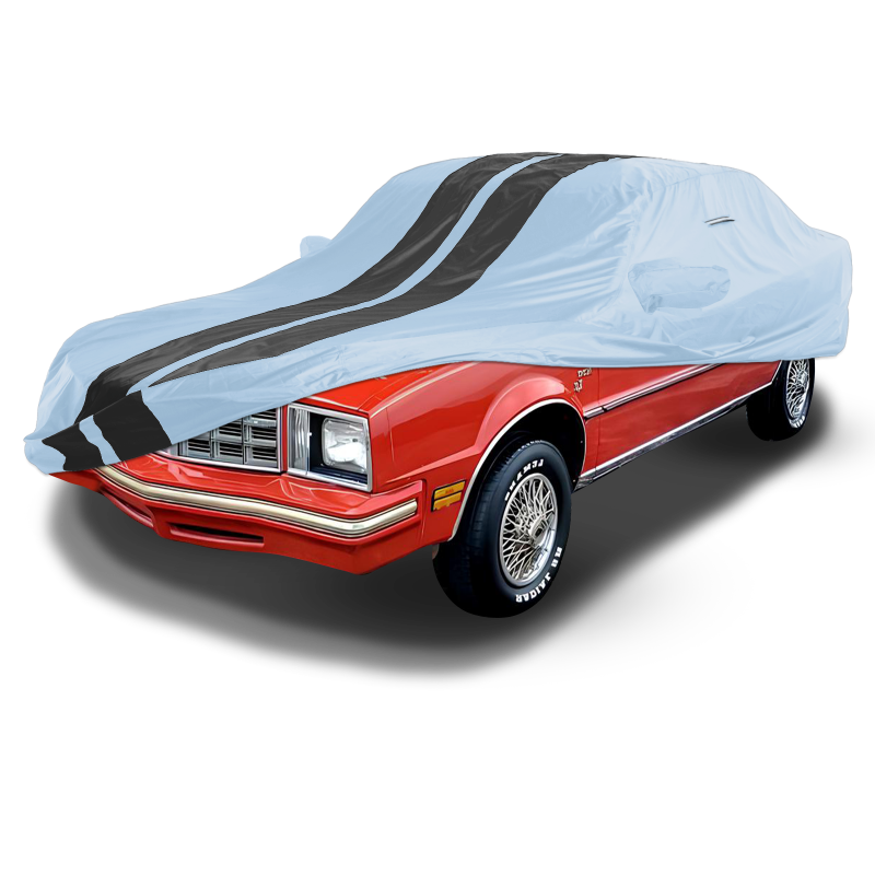 Pontiac Phoenix Gray Black Pro Series Car Cover