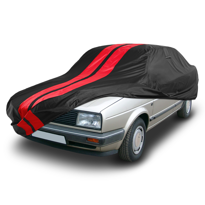 Volkswagen Jetta Black Red Pro Series Car Cover