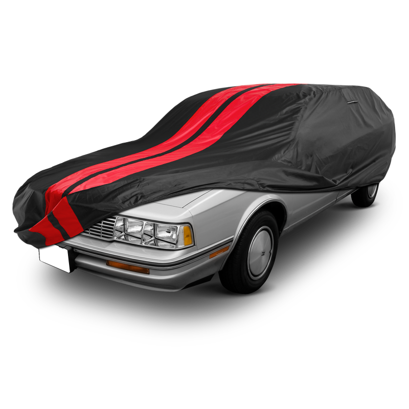 Oldsmobile Cutlass Cruiser Black Red Pro Series Car Cover