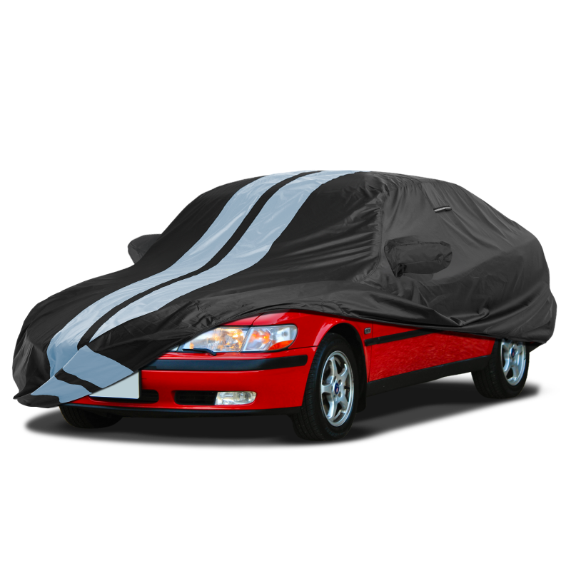 Saab 900 Black Gray Pro Series Car Cover