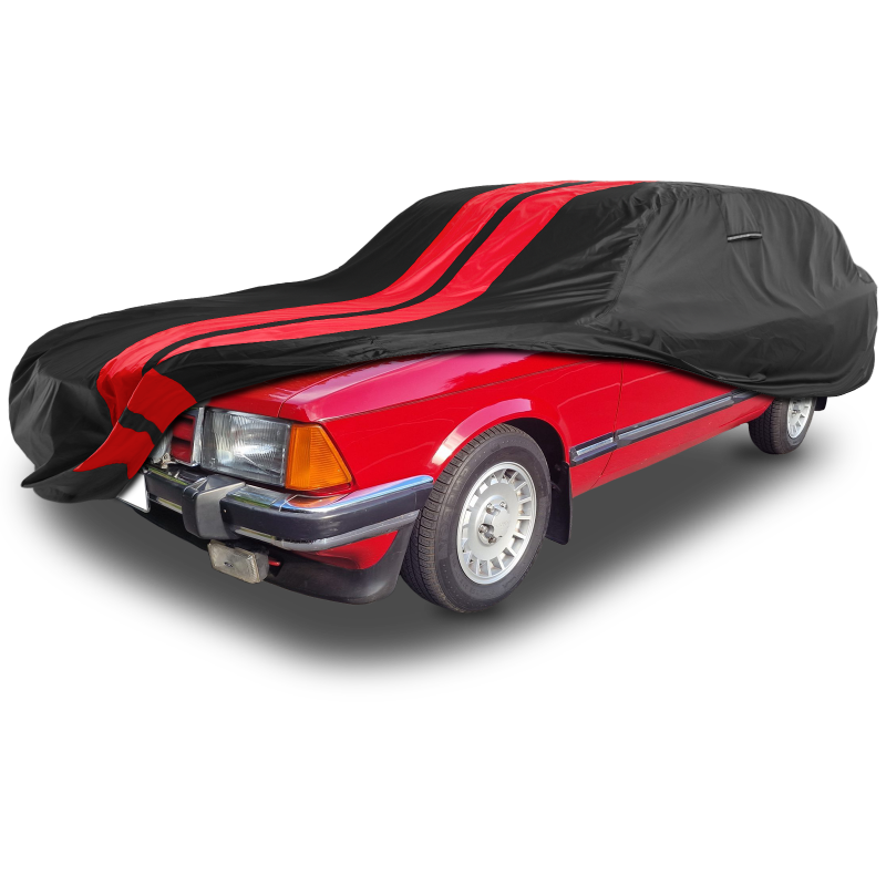 Ford Granada Black Red Pro Series Car Cover