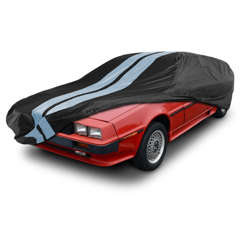 DeLorean DMC-12 1981-1983 Black Gray Pro Series Car Cover