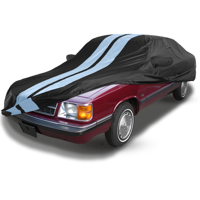 Dodge Aries 1981-1989 Black Gray Pro Series Car Cover