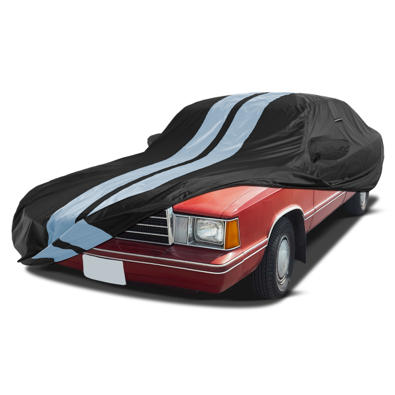 Plymouth Reliant 1981-1989 Black Gray Pro Series Car Cover