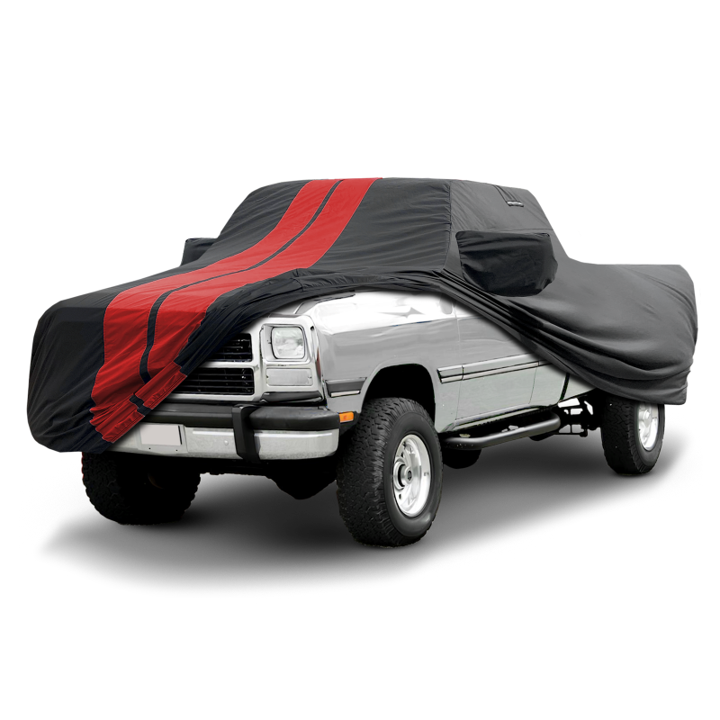 Dodge Ram 1981-1993 Black Red Pro Series Truck Cover