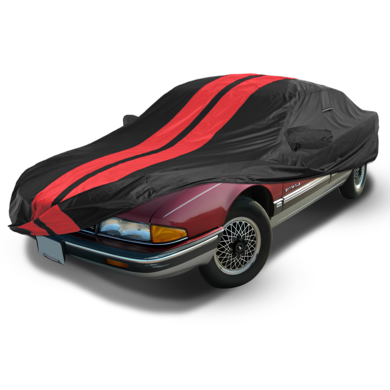 Pontiac Bonneville Black Red Pro Series Car Cover