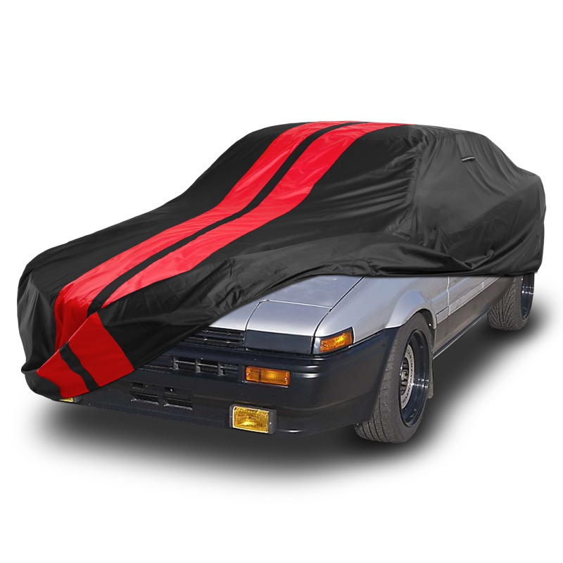 Toyota Corolla Black Red Pro Series Car Cover