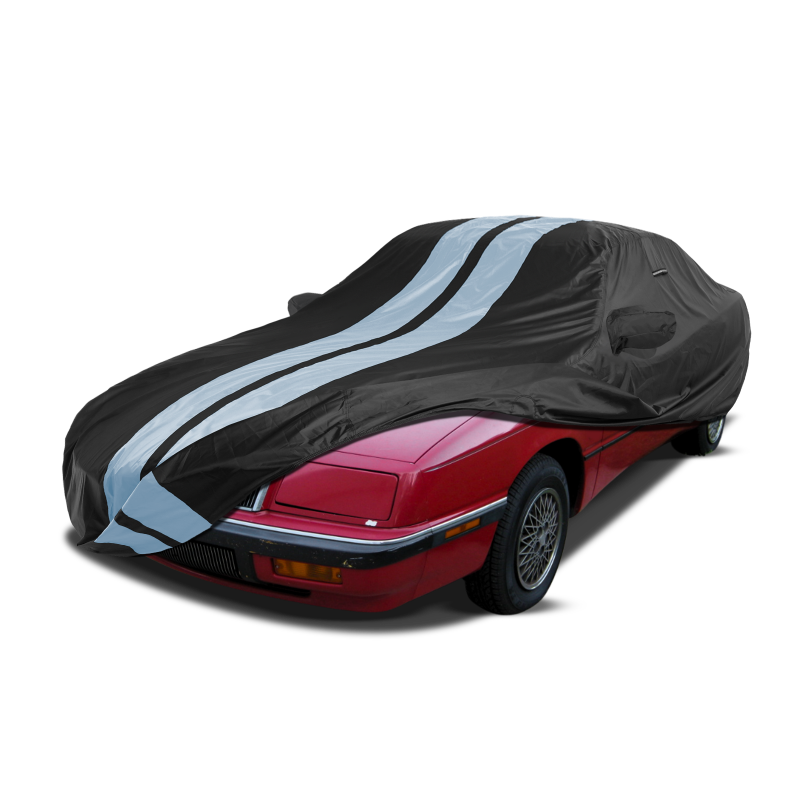 Chrysler LeBaron Black Gray Pro Series Car Cover