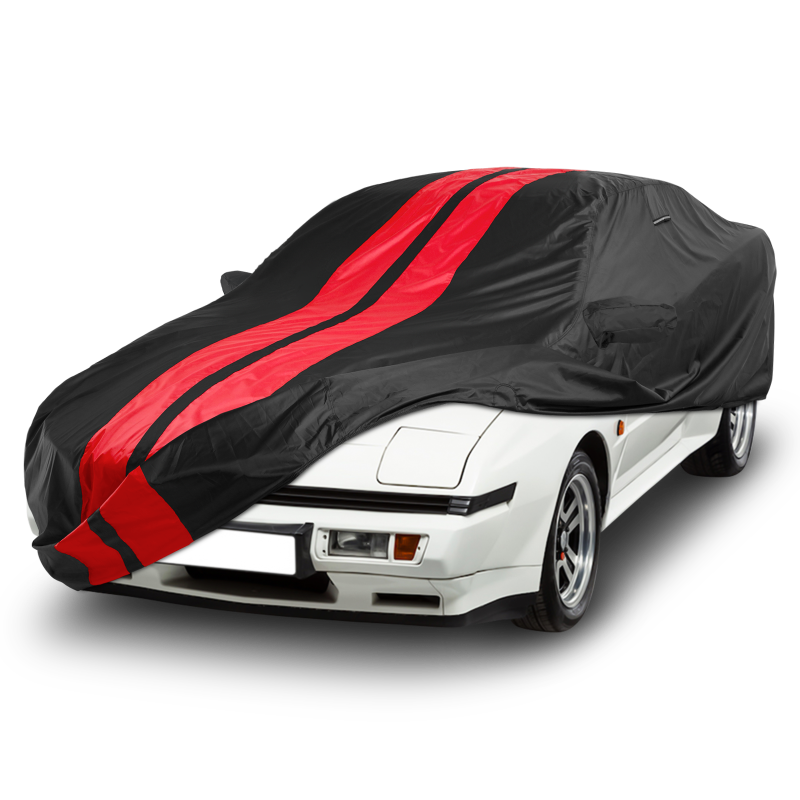 Mitsubishi Starion 1982-1989 Black Red Pro Series Car Cover