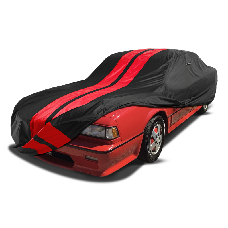 Chevrolet Celebrity 1982-1990 Black Red Pro Series Car Cover