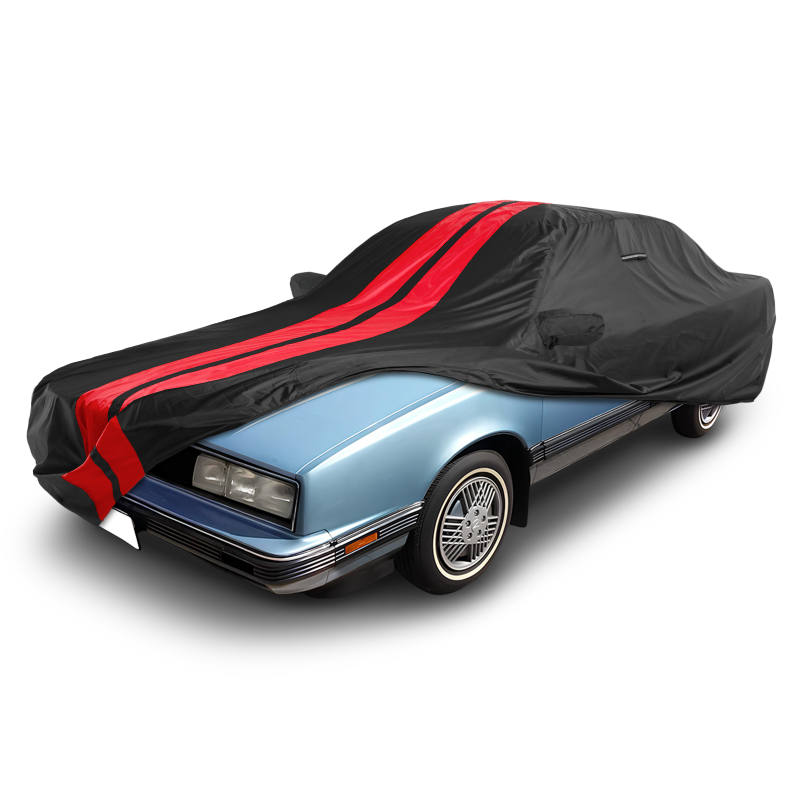 Pontiac 6000 1982-1991 Black Red Pro Series Car Cover