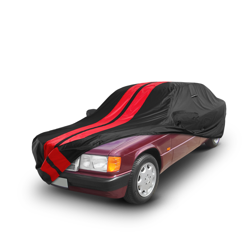 Mercedes-Benz 190 Black Red Pro Series Car Cover