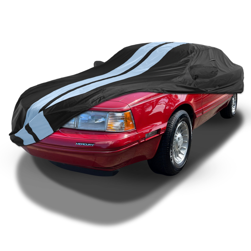 Mercury Cougar Black Gray Pro Series Car Cover