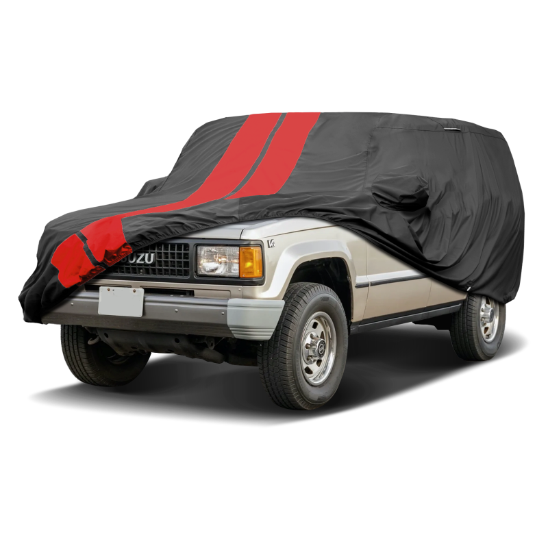 Isuzu Trooper 1983-1991 Black Red Pro Series SUV Cover
