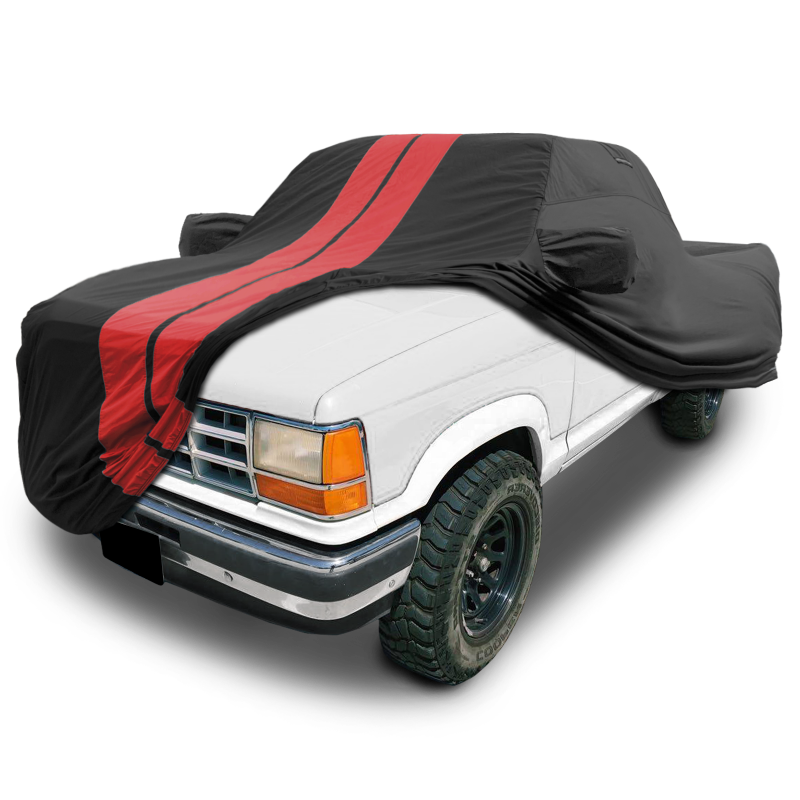 Ford Ranger Black Red Pro Series Truck Cover