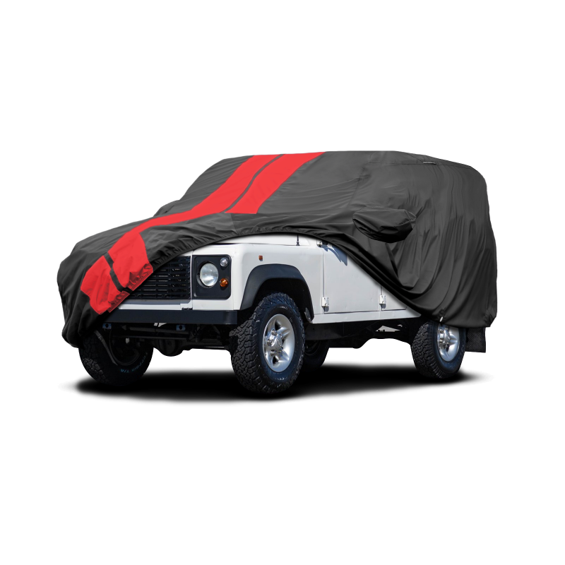 Land Rover Ninety 1984-1990 Black Red Pro Series SUV Cover