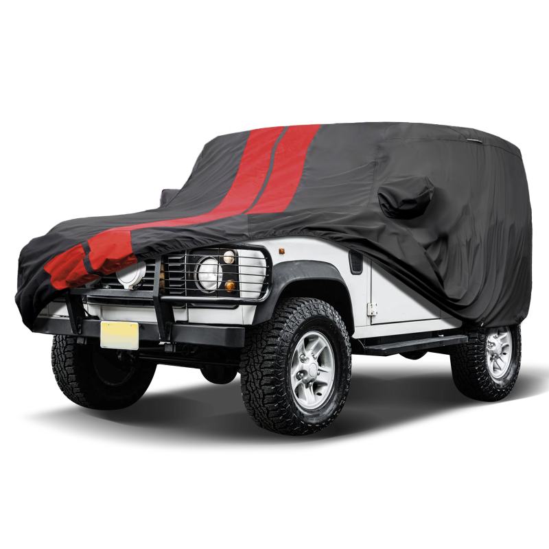 Land Rover Defender 90 Black Red Pro Series SUV Cover