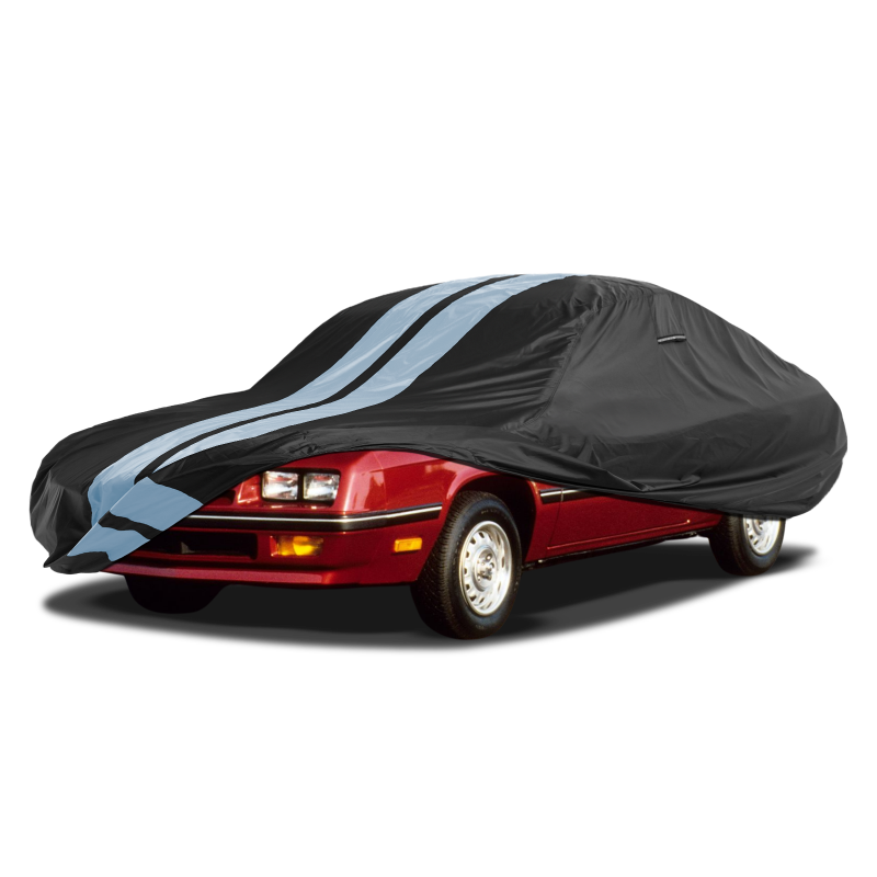 Plymouth Duster Black Gray Pro Series Car Cover